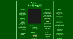 Desktop Screenshot of birdsongid.com
